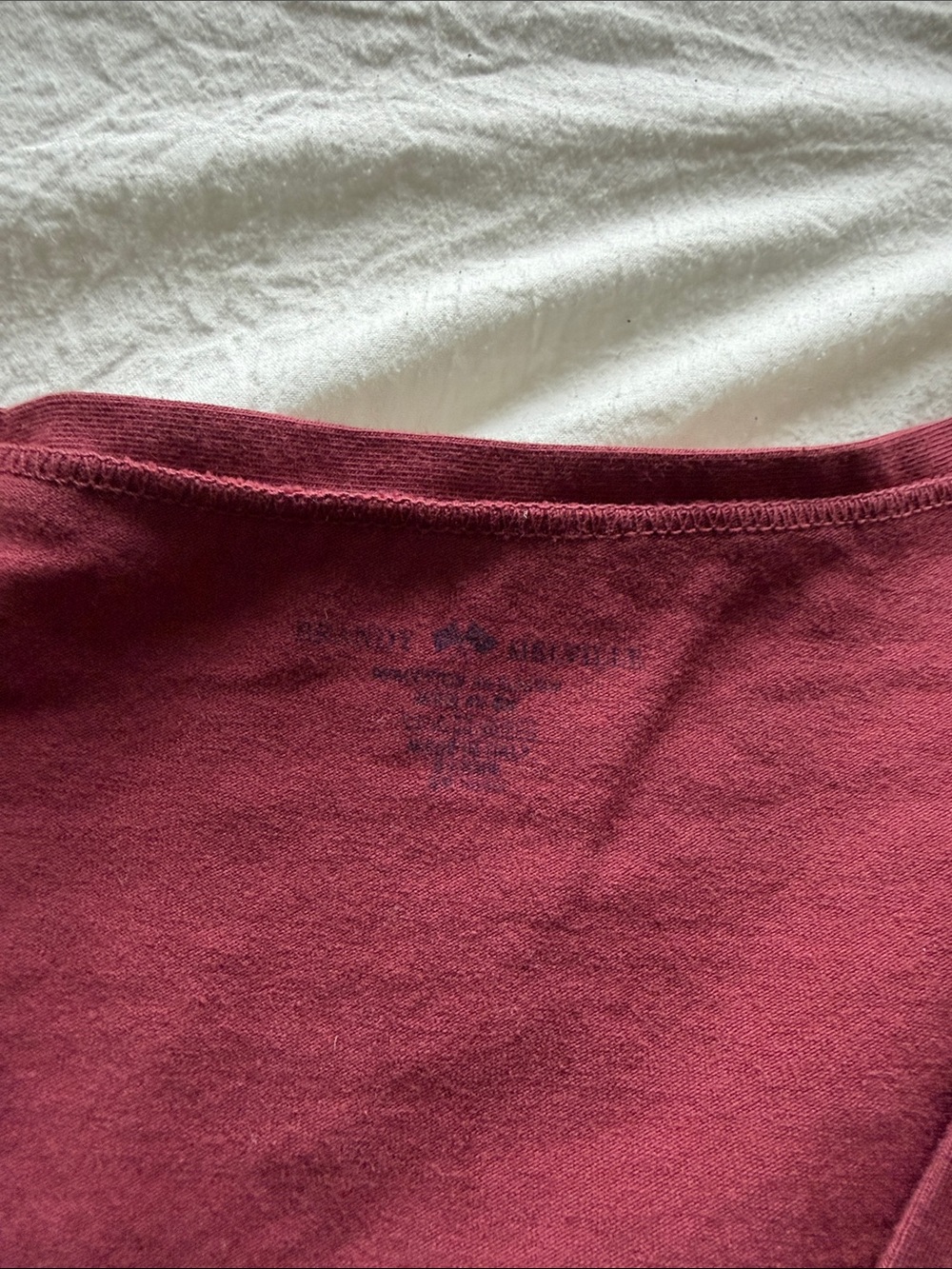 Brandy Melville Amara Top - Burgundy - Picture 2 of 7